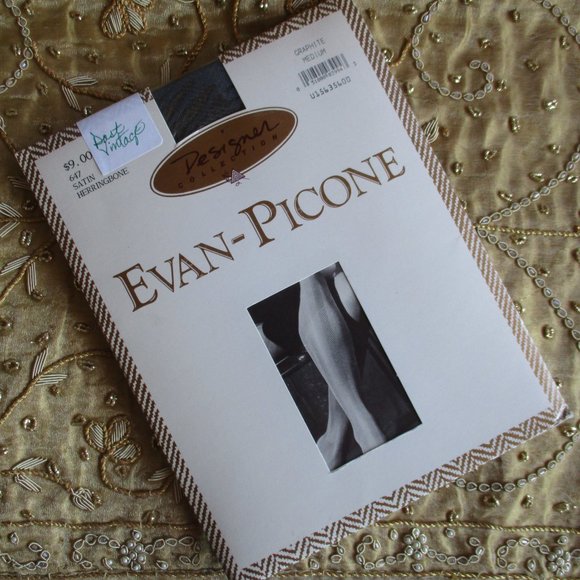 EVAN-PICONE VINTAGE – EMERALD – M/L & VINTAGE GRAPHITE SATIN MEDIUM - Picture 2 of 6